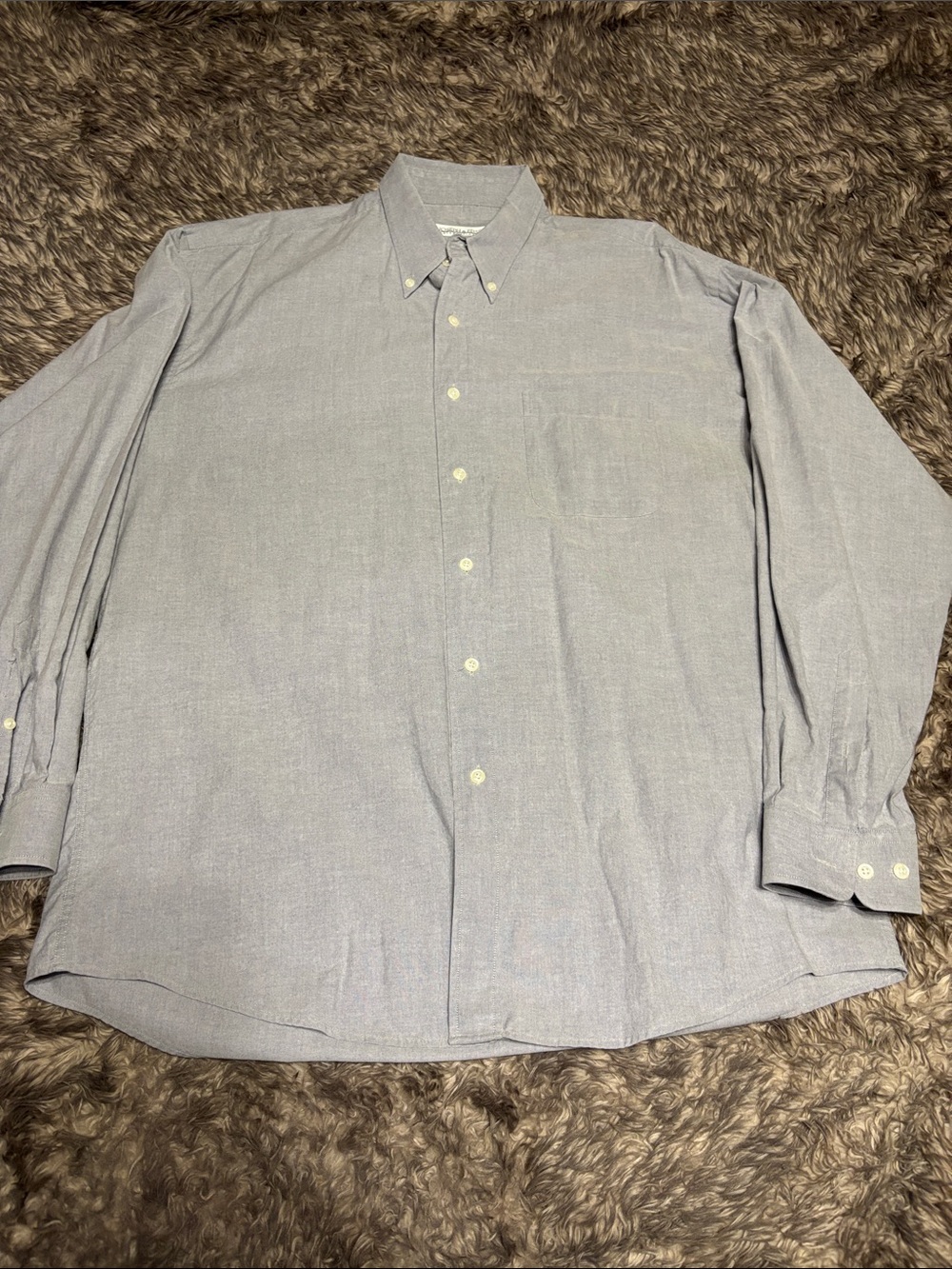 Joseph & Feiss Grey Button-Down Dress Shirt
